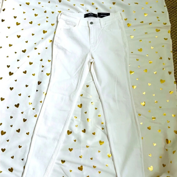 Hollister Denim - Hollister High Rise Super Skinny White Jeans Size 26s NWT
